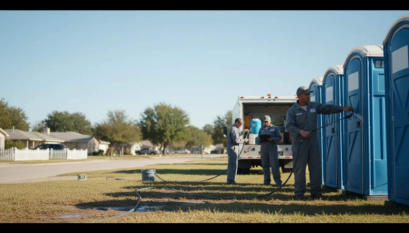 Long-Term Portable Toilet Rental in Grain Valley, MO near me